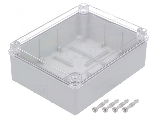 Carcasă Universală Gri IP65 190x240x90mm