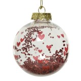 Glob - Bauble Shatterproof Heart, 8 cm | Kaemingk