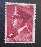 Germania (Deutsches Reich) 1942 &bdquo;Aniversarea de Naștere a lui Adolf Hitler (20. APRIL 1942)&rdquo; (12 + 38) Ștampilat -A Cod: -SW13
