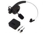 Căști wireless cu microfon USB-C Negre BT0059