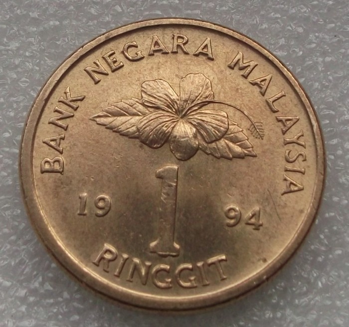 P1. Malaezia 1 Ringgit 1994 UNC **