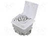 Conector alimentare AC, IEC 60309, IP44, 16A, 415V AC, 4 pini, PCE - 885-6V