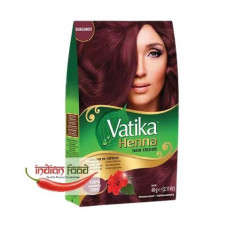 Vatika Henna Hair Colour - Burgundy (Vopsea de Par cu Henna Burgundy) 60g foto