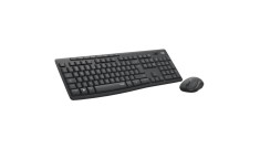 Logitech kit wireless silent MK295, SilentTouch Technology, spill- resistant, 2.4GHz,