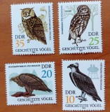 GERMANIA-DDR-"1982-FAUNAPASARI In Conservare- Serie-4v-MNH-NESTAMP--Scan