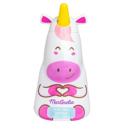 Gel de duș și șampon 2 &amp;icirc;n1 Little Unicorn, Martinelia, 91029, 414ml foto