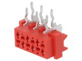 Micro-MaTch Soclu Mamă 6 Pin THT PCB 2x3