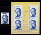 Cumpara ieftin RO 2006 ,LP 1714+a ,&quot;Centenar Leopold Senghor &quot;, serie+colita 372 ,MNH, Religie, Nestampilat