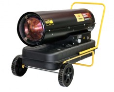 PRO 60kW Diesel - Tun de caldura pe motorina cu ardere directa Intensiv WeldLand Equipment