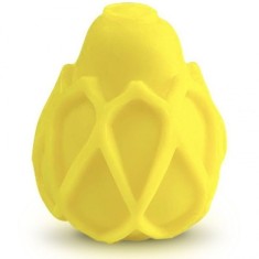 G-VIBE - REUSABLE YELLOW TEXTURED MASTURBATOR EGG foto