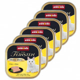 Pateu Animonda Vom Feinsten Cats - curcan + caşcaval 6 x 100g