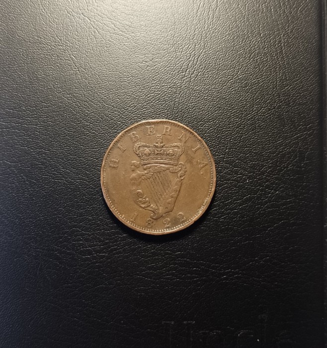 HIBERNIA 1 PENNY 1822