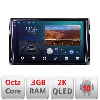 Navigatie Skoda Kodiaq B-KODIAQ Android Ecran 2K QLED octa core 3+32 carplay android auto KIT-KODIAQ+EDT-E310V3-2K CarStore Technology