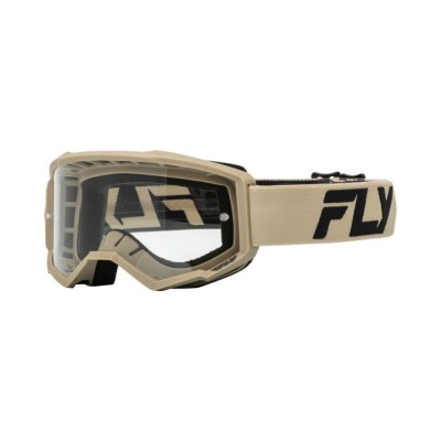 Ochelari cross/atv Fly Racing Focus khaki/negru foto