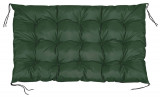 Pernă de grădină 120x80 cm pentru bancă de palet impermeabil verde