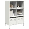 VidaXL Dulap &icirc;nalt, alb, 68x39x103,5 cm, oțel 851387