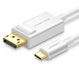 Cablu Ugreen unidirectional USB Type C la Display Port 4K 1.5m