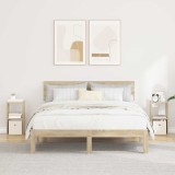 vidaXL Noptieră 2 pcs Stejar Sonoma 25,5 x 22 x 49,5 cm Lemn compozit 8000601