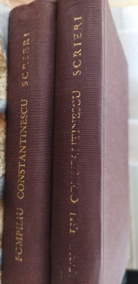 Pompiliu Constantinescu SCRIERI VOL 1,2 foto