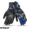 Manusi barbati pentru scuter - motocicleta racing vara Seventy model SD-R2 negru/albastru Negru/albastru XL (10 cm)