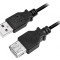 Cablu USB 2.0 A-A 5m Negru