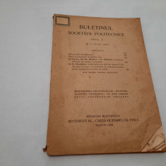 BULETINUL SOCIETATII POLITEHNICE, ANUL L, NR. 7,IULIE 1936 RF9/2