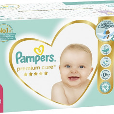 Scutece Premium Care Nr. 4, 9-14 Kg, 104 bucati, Pampers