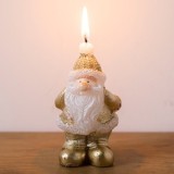 Lumanare Decorativă de Crăciun: Figurine Santa Claus sau Om de Zăpadă, CMCLASS
