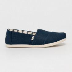 Toms Espadrile culoarea albastru marin