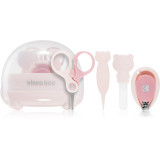 Kikkaboo Baby Manicure Set Bear Set de manichiură pentru nou-nascuti si copii Pink 1 buc