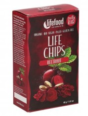 Chips din Sfecla Raw Bio 40gr Lifefood