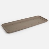 Jardiniere dreptunghiulare din plastic Mocca pentru balcon și grădină, CMCLASS