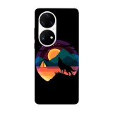 Husa compatibila cu Huawei Mate 40 model Vivid Nature, Silicon, TPU, Viceversa