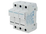 Clemă Siguranțe Cilindrice 10.3x38mm pentru Șină DIN 30A