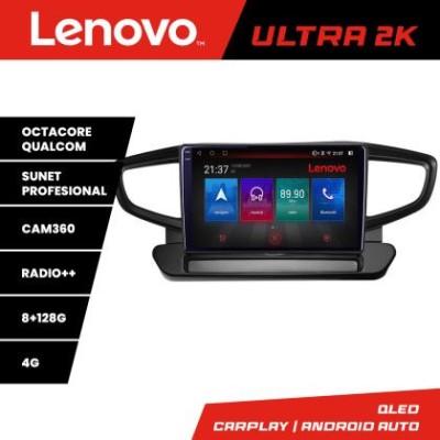 Navigatie HHyundai Ioniq 2016-2020 Octacore, 8 Gb RAM, 128 Gb Hdd, 4G, Qled 2K, DSP, Carplay AA, 360,Bluetooth CarStore Technology foto