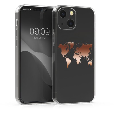 Husa pentru Apple iPhone 13 Mini, Silicon, Transparent, 57142.03, kwmobile foto