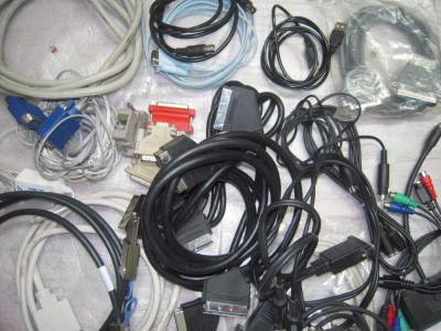 Lot cabluri diverse foto