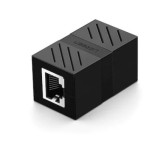 CUPLA RJ-45 Ugreen, &quot;NW114&quot; pt. cablu UTP, Cat6/Cat7, RJ-45 (M), viteza maxima 1 Gbps, material plastic, negru &quot;20390&quot; - 6957303823901