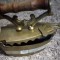 Fir de calcat miniatura 5cm masiv bronz
