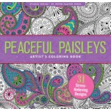 Peaceful Paisleys Adult Coloring Book (31 Stress-Relieving Designs)