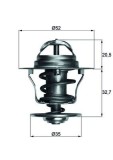 MAHLE TX 12 88D termostat,lichid racire