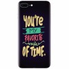 Husa silicon pentru Apple Iphone 8 Plus, My Favorite Waste Of Time