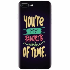 Husa silicon pentru Apple Iphone 8 Plus, My Favorite Waste Of Time foto