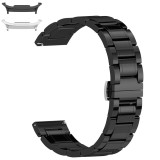 Curea ceramica, compatibila Samsung Galaxy Watch9 44mm/40mm, Samsung Galaxy Watch 8 44mm/40mm, Negru