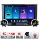 Navigatie Ford Transit 2019- varianta cu radio cd simplu Edotec 4+64 10.5 inch Incell 1K android Wifi 5Ghz gps internet Kit-transit-2019-a CarStore Te