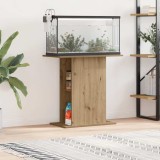 vidaXL Suport acvariu, stejar artizanal, 36x75x72,5 cm, lemn prelucrat