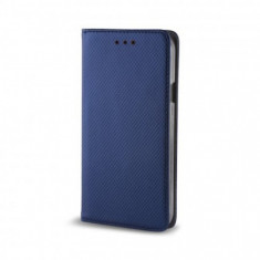 Husa Flip Carte Smart Motorola Moto G8 Plus Albastru