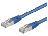 Patch Cord Ethernet 5m Albastru 5e SF/UTP PVC, Goobay