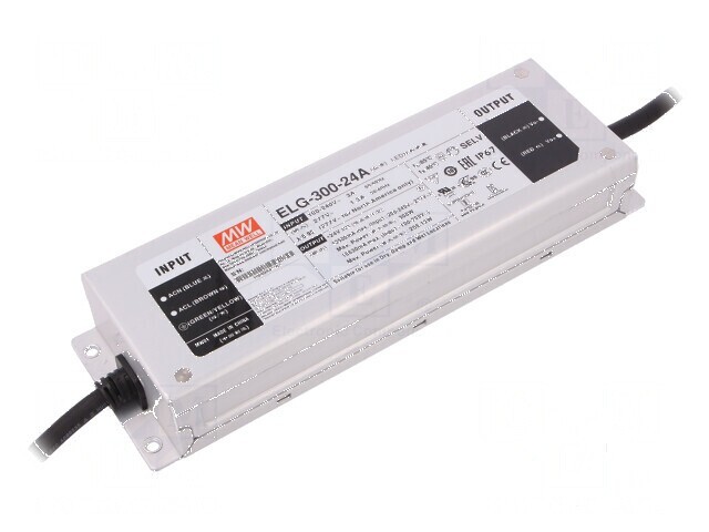 Alimentator LED 300W 24VDC 6,25&divide;12,5A 100&divide;305VAC