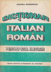 Dic?ionar Italian - Roman (1993) foto